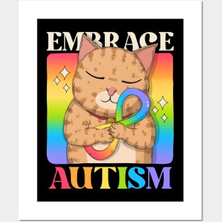 Embrace Autism Posters and Art